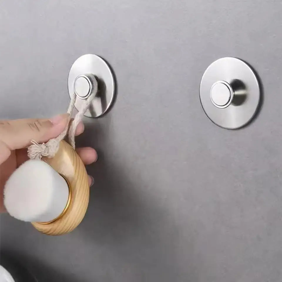 Perforation-free Wall Mounted Magnet Bathroom Magnetic Soap Holder Universal Soap Storage Rack Bathroom Soap Holder supplies
